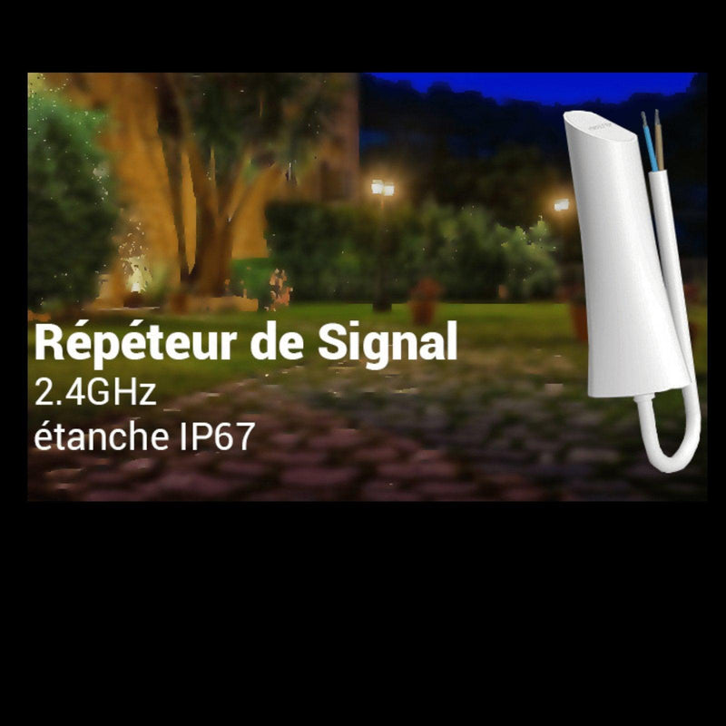 Amplificateur de signal pour éclairage RGB+CCT connecté série 2.4GHz - Mobalu Boutique