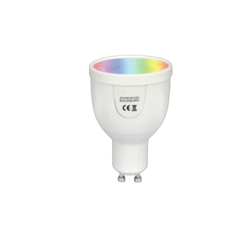 luminaire extérieur Ampoule led connectée GU10 GU–ILIGHT1 - 230V - RGB+CCT - 5W - Télecommandable - Mobalu Boutique