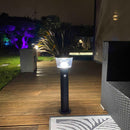 Borne Led solaire DUBLIN - Détecteur de mouvements - 3 modes d'éclairages - 75 à 600 lumens - Lumihome-France.com