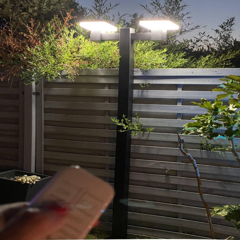 Lampadaire solaire Led SUN–2000 - Hauteur modulable 1.20m ou 2m - 200 à 2000 lumens - Télécommandable - Mobalu Boutique