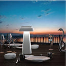 Lampe de table Led solaire blanche RITA - 3 modes d'éclairage 70 à 370 lumens - Tactile - Prise USB - Mobalu Boutique