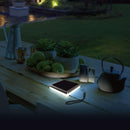 Lampe de table Led solaire NOMADE carré - 5 modes d'éclairages de 40 à 270 lumens - Prise USB - Batterie 1600mAh