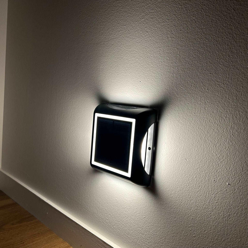 Pavé solaire LED - 3 modes de 50 à 200 lumens - Sol ou mural