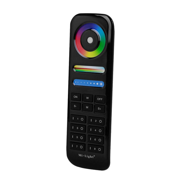 Télécommande RGBWW 8 zones pour gamme connectée MI–LIGHT - Lumihome-France.com